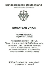 EASA-Lizenz