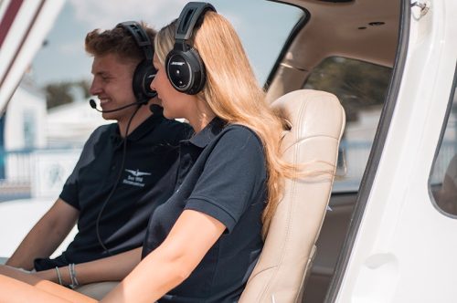 Kommen Sie bei einer Flug-Schnupperstunde auf den Geschmack, das Fliegen zu lernen und einen Flugschein zu machen